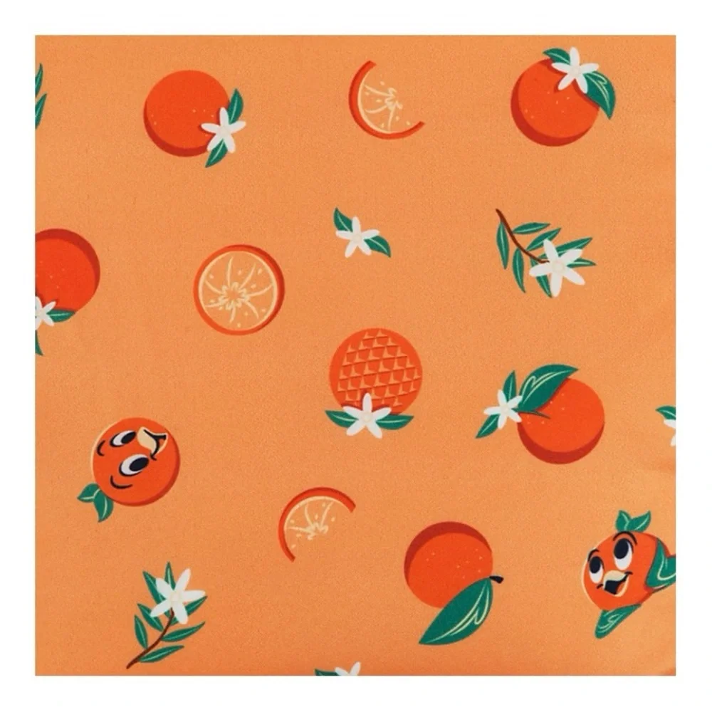 Disney Parks Orange Bird Loungefly Mini Backpack Flower & Garden Epcot NWT - Picture 5 of 7